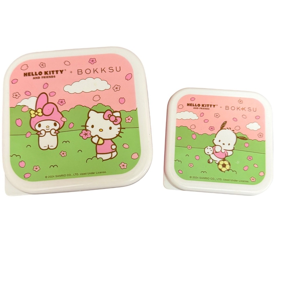 Sanrio Hello Kitty‎ x Bokksu Nesting Snack Containers Hello Kitty My Melody Pink